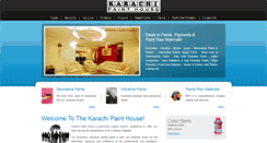 Desktop Screenshot of karachipaint.com